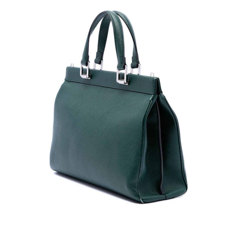 Medium Calfskin Zumi Top Handle Bag - Image 2