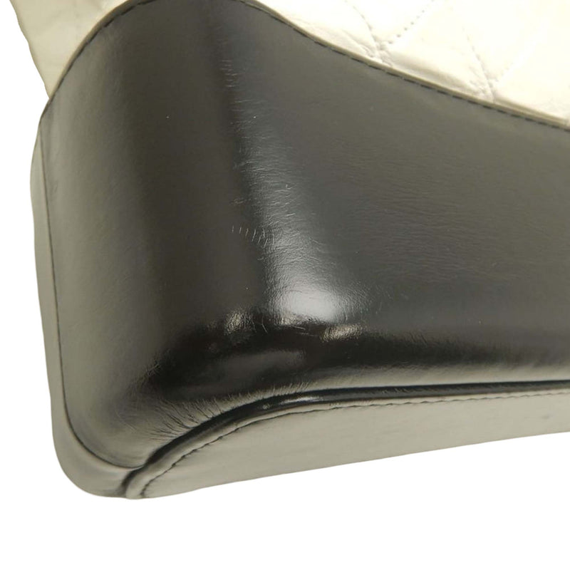 Medium Bicolor Quilted Aged Calfskin Gabrielle Hobo - Image 17