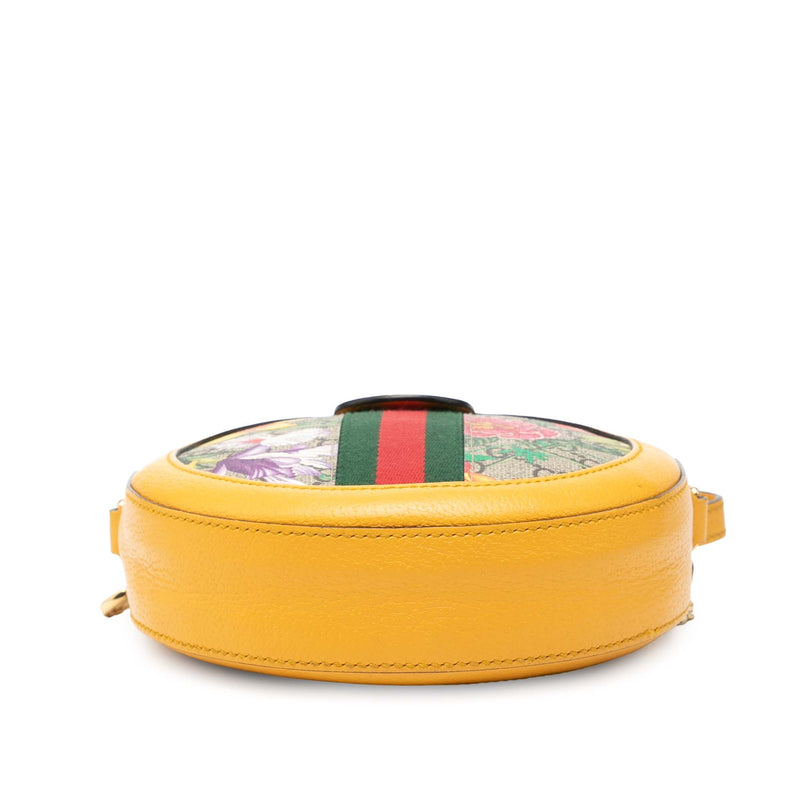 Mini GG Supreme Flora Ophidia Round Crossbody - Image 3
