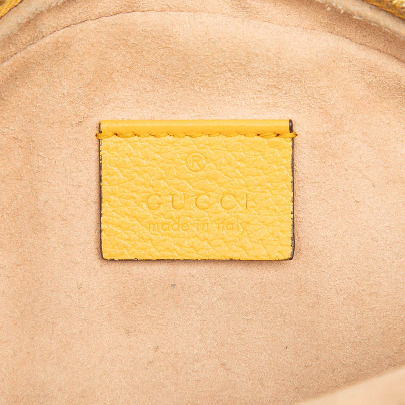 Mini GG Supreme Flora Ophidia Round Crossbody - Image 5