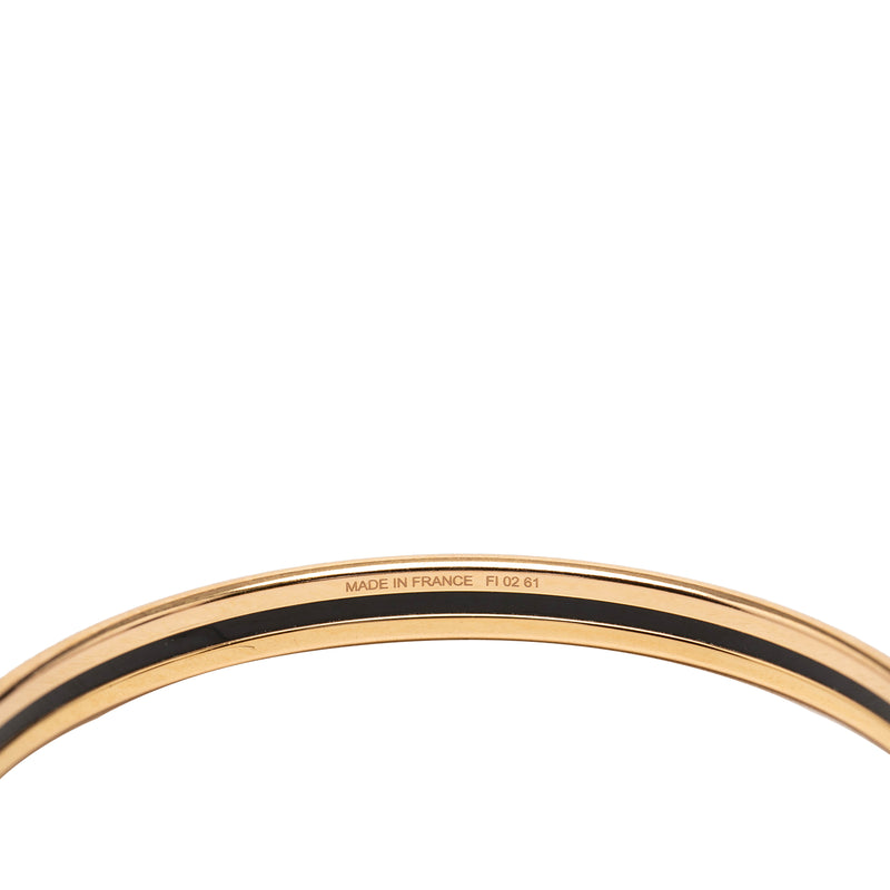 Extra Narrow Enamel Uni Bangle 62 - Image 5