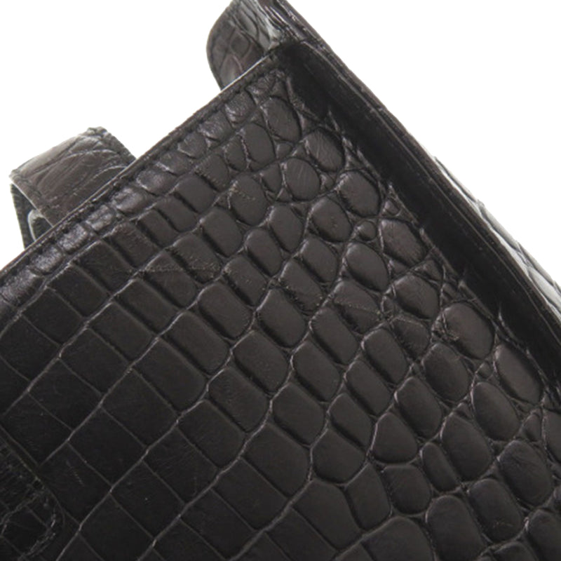 Croc Embossed Leather Vara Satchel - Image 19