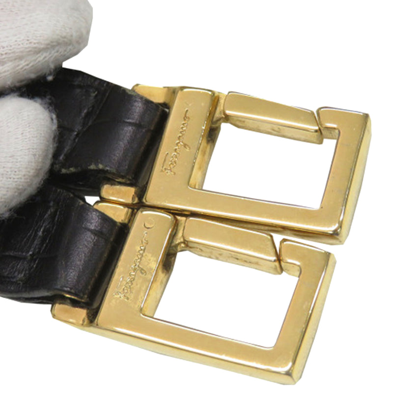 Croc Embossed Leather Vara Satchel - Image 23
