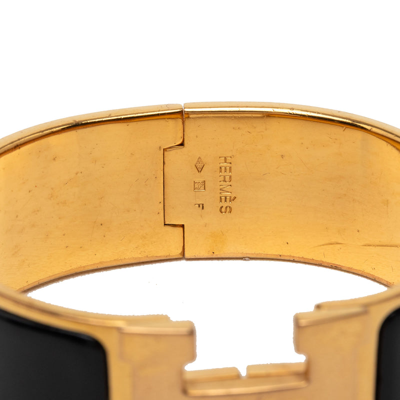 Wide Enamel Clic Clac H Bracelet GM - Image 4