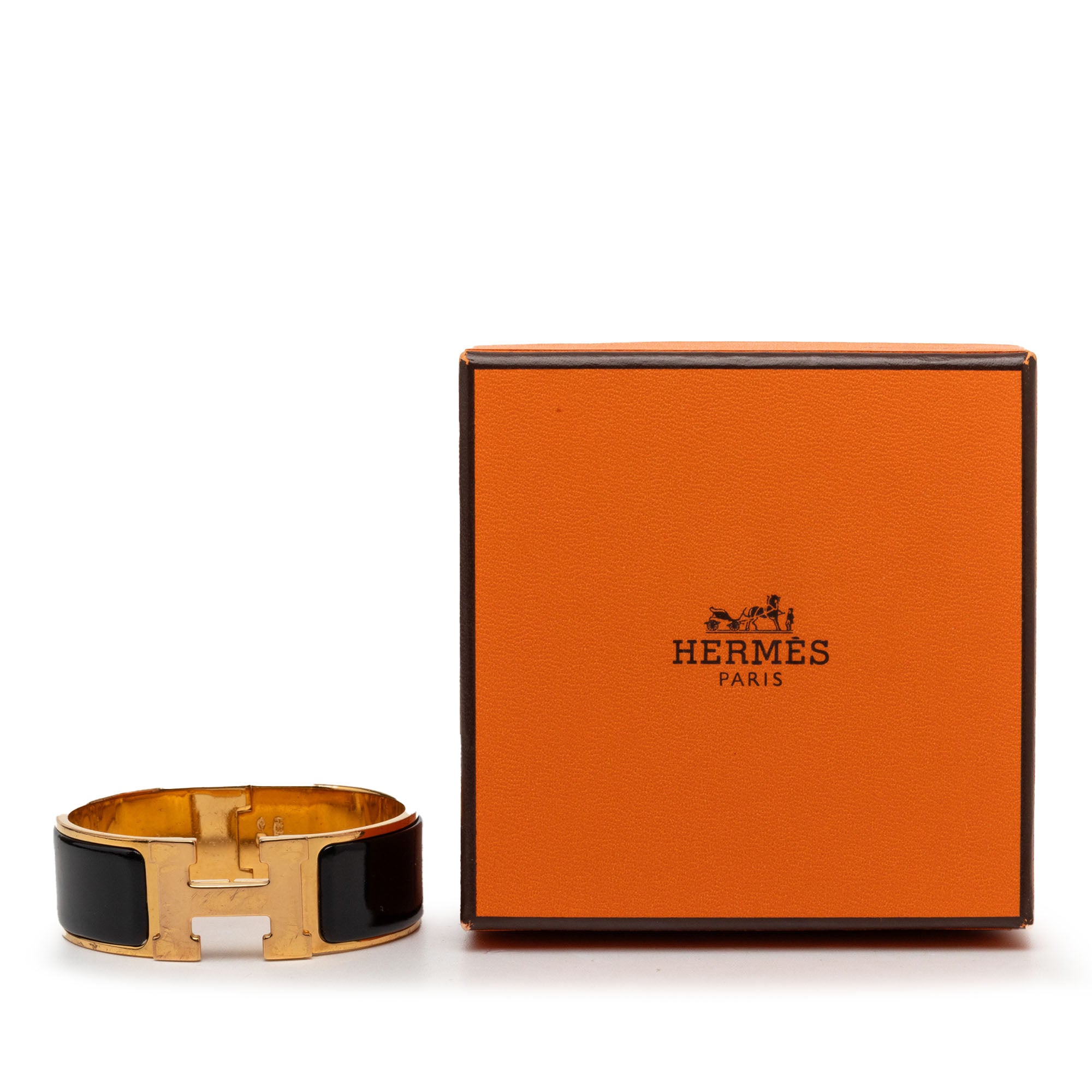 Wide Enamel Clic Clac H Bracelet GM - Image 6