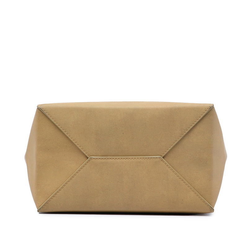 Small Raw Paper Calfskin Tote - Image 3