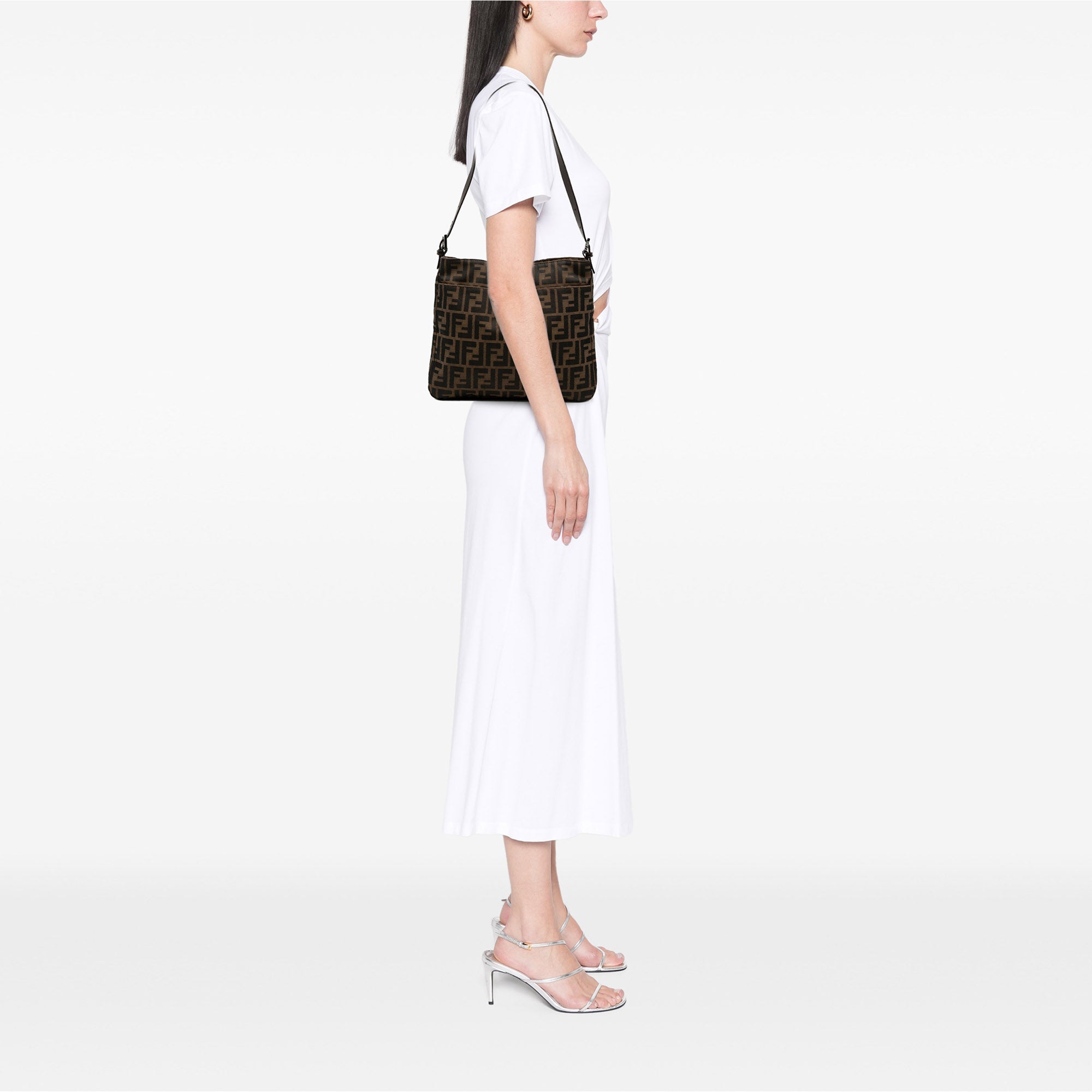 Zucca Canvas Shoulder Bag - Image 8