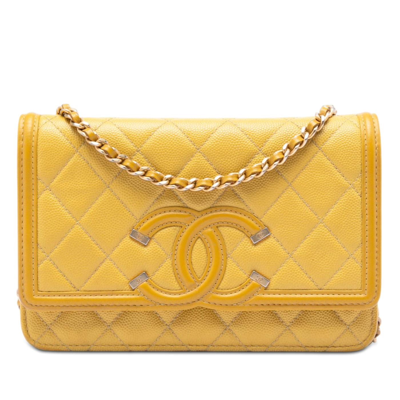 Caviar CC Filigree Wallet On Chain - Image 1