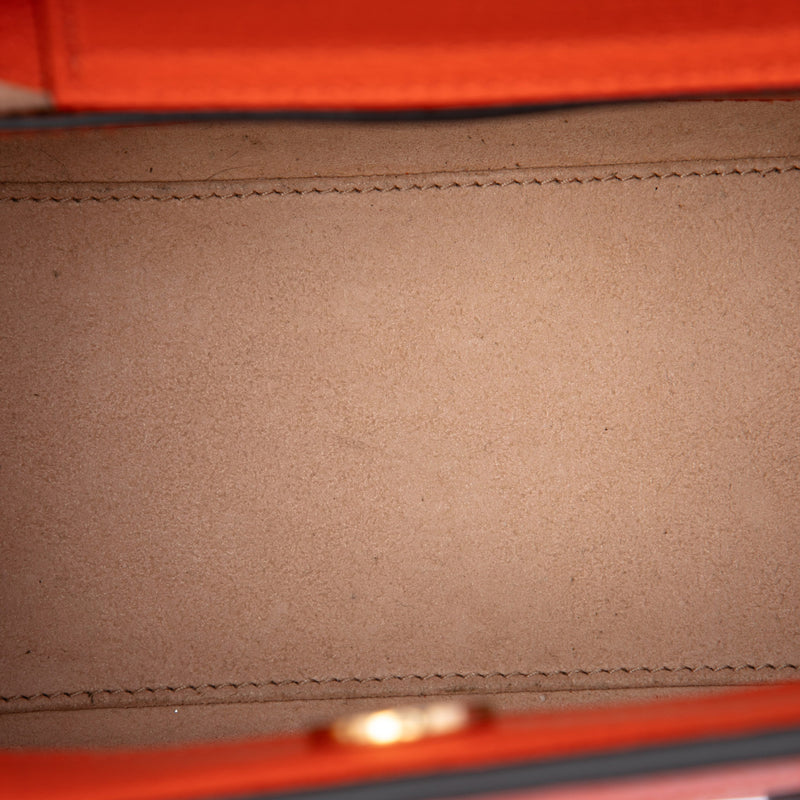 Mini Calfskin Bamboo Diana Satchel - Image 4