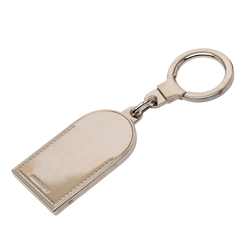 Silver Metal Luggage Tag Key Holder - Image 2