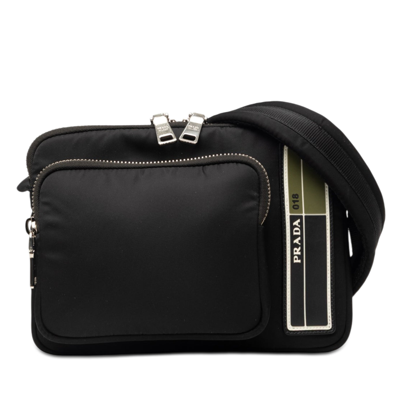 Tessuto Front Pocket Logo Crossbody - Image 1
