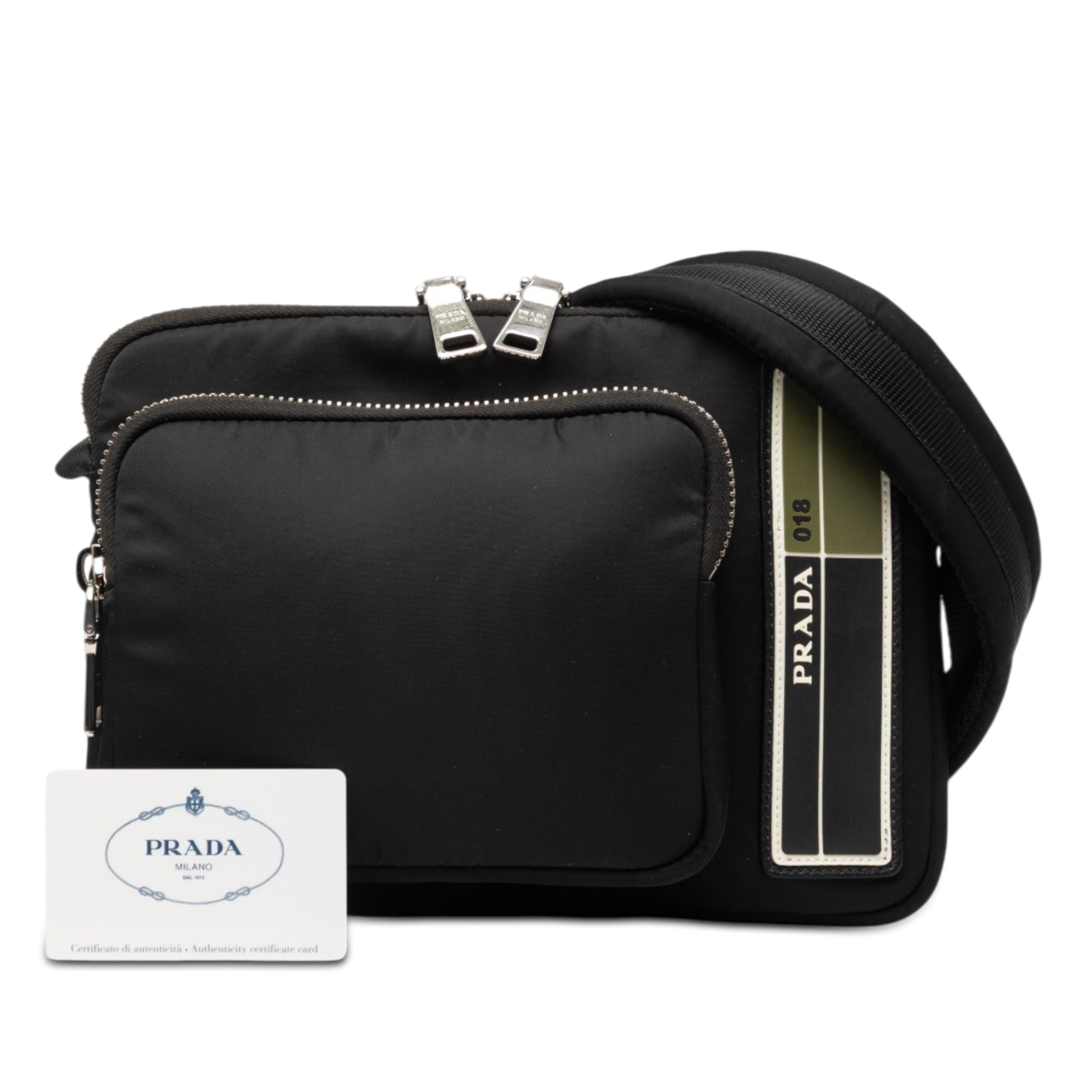 Tessuto Front Pocket Logo Crossbody - Image 7