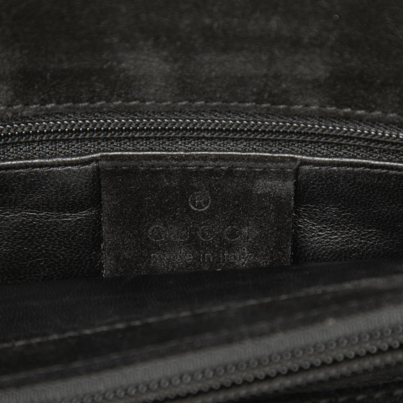 Suede Metal Handle Bag - Image 5
