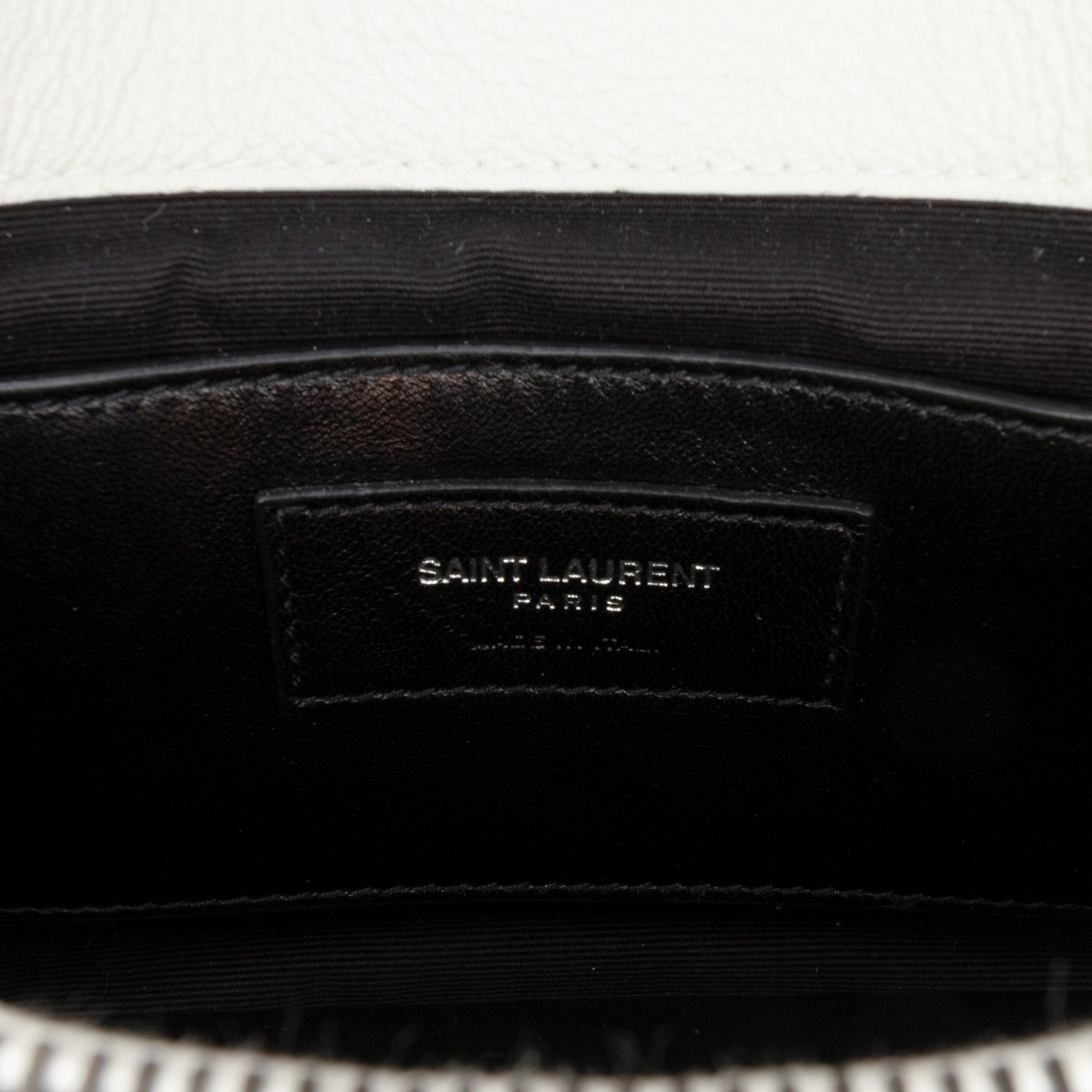 Medium Chevron Sheepskin Monogram College Satchel - Image 5