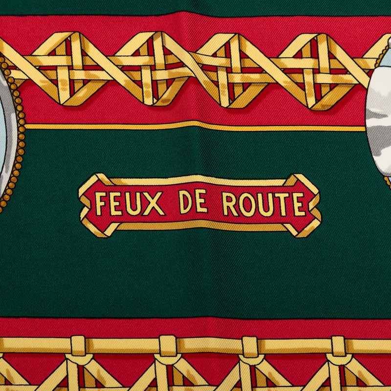 Feux de Route Silk Scarf 90 - Image 2