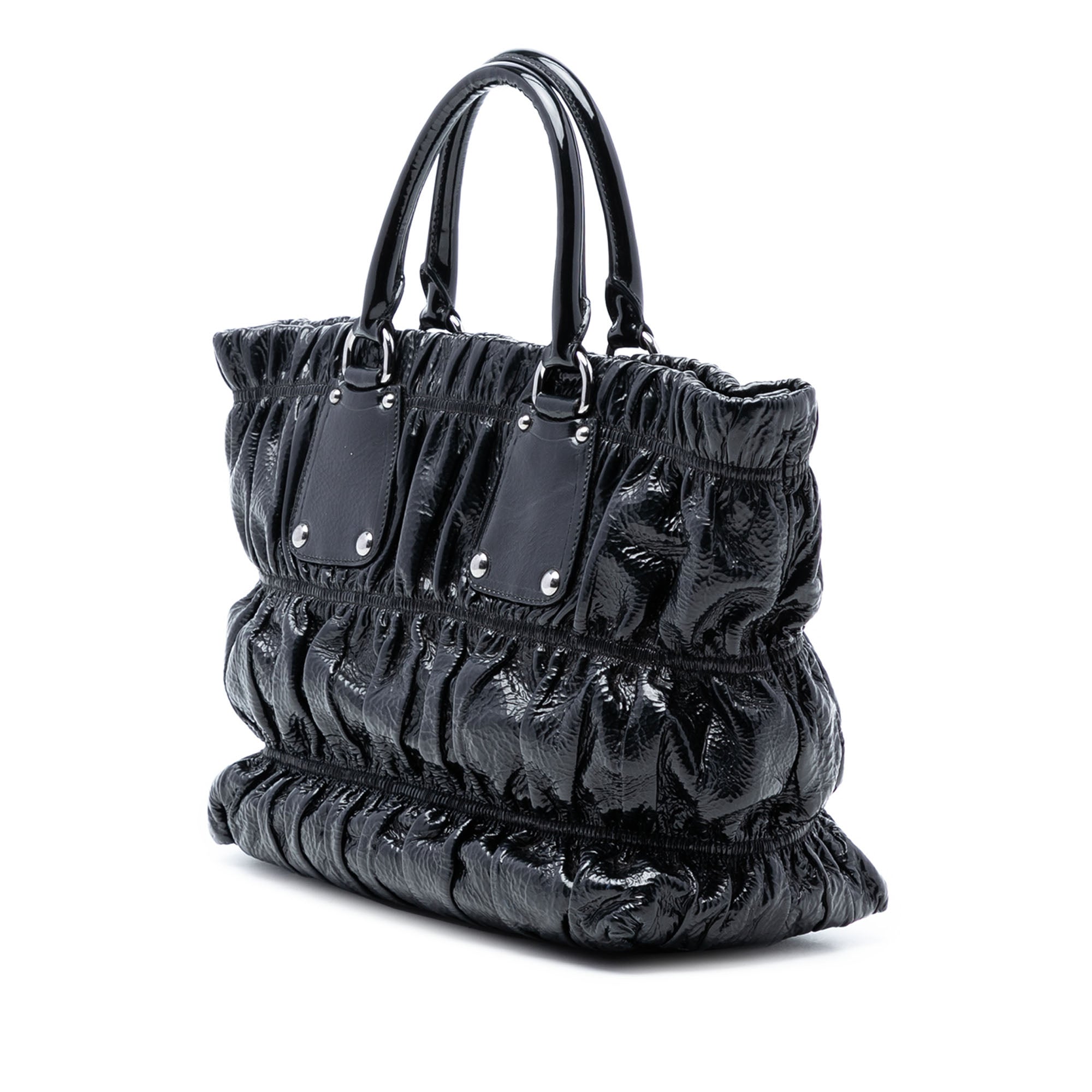 Vernice Gaufre Satchel - Image 2