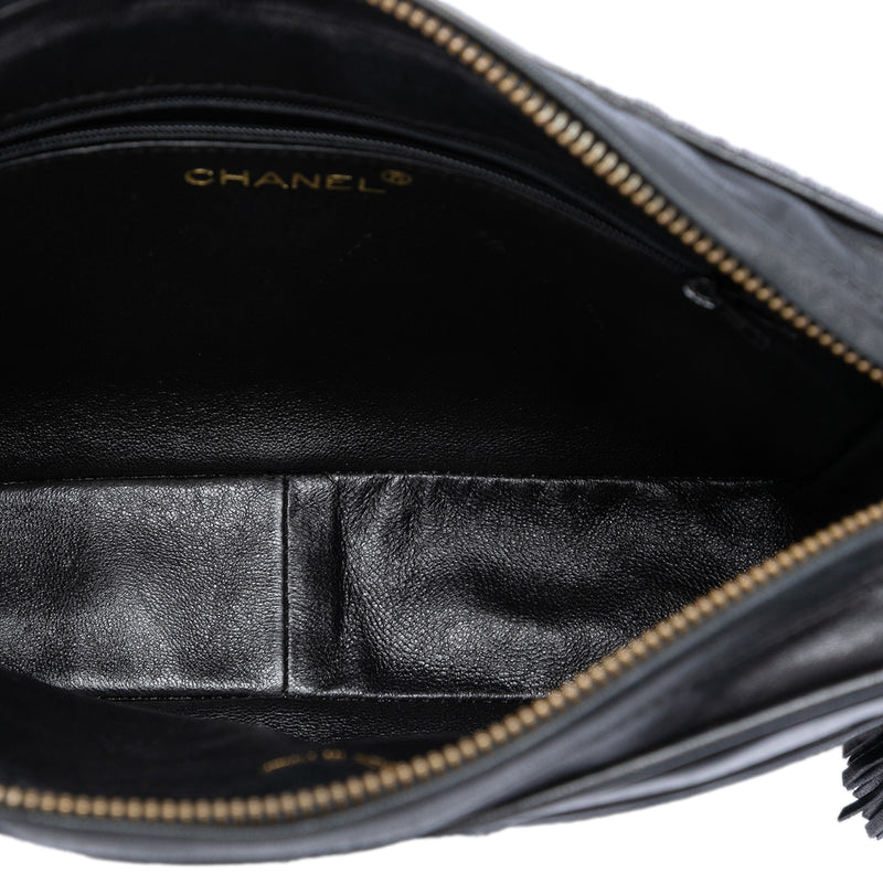 CC Ponyhair and Leather Tassel Camera Bag - Image 4