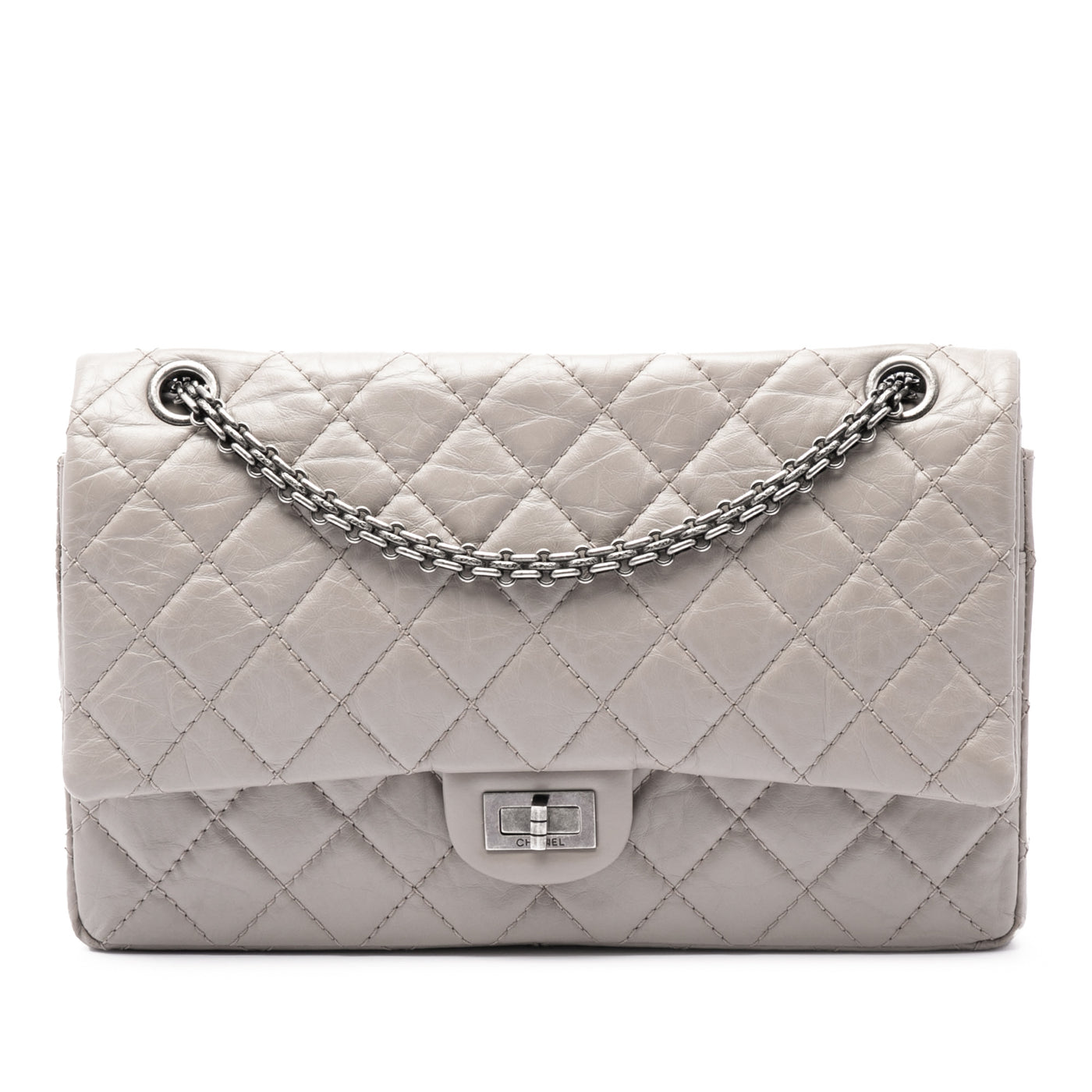 Quilted Aged Calfskin Reissue 2.55 Double Flap 226 - Image 1
