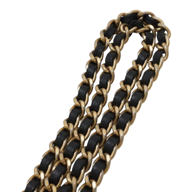 Caviar CC Filigree Round Clutch with Chain - Image 8