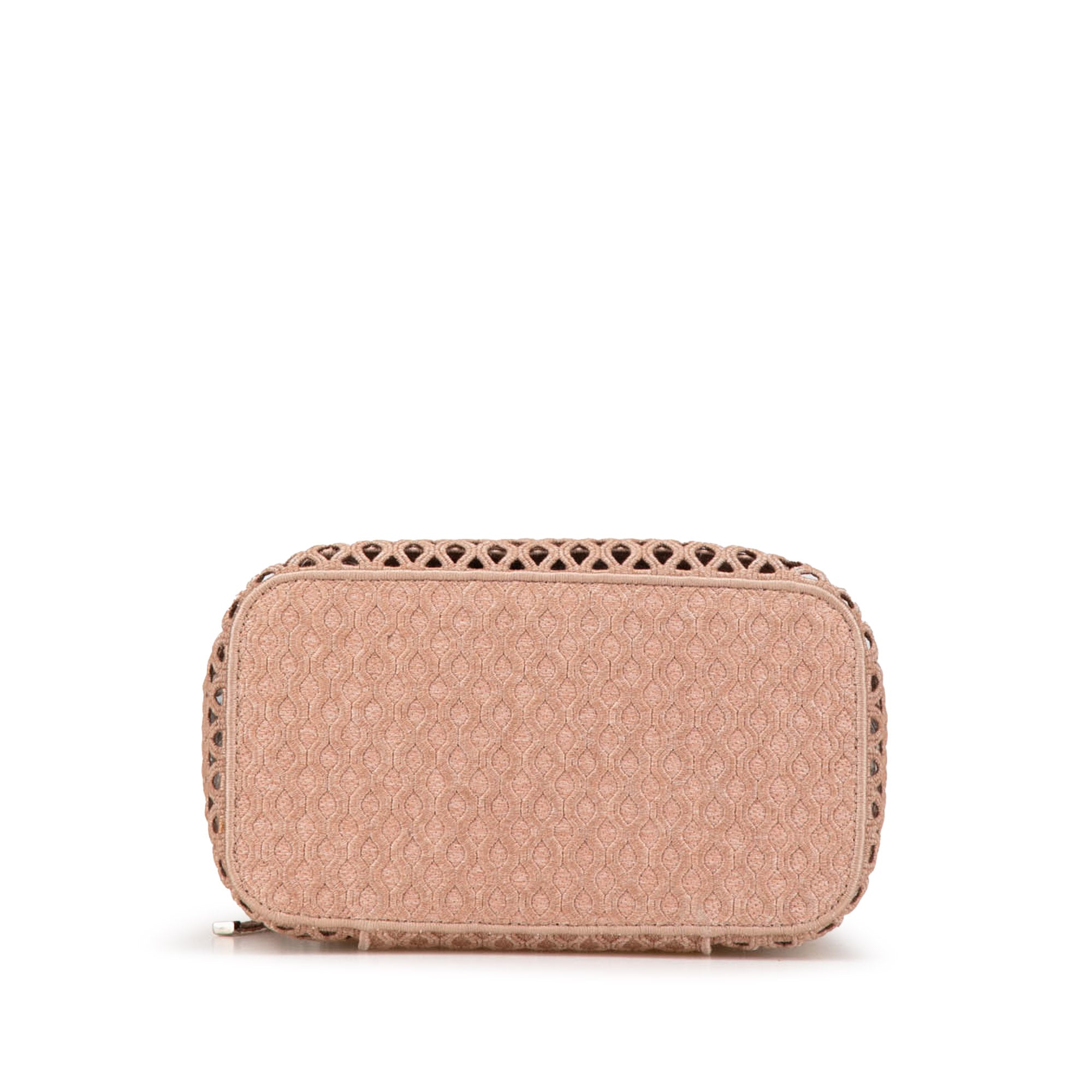 Mesh Embroidered Diortravel Vanity Case - Image 3