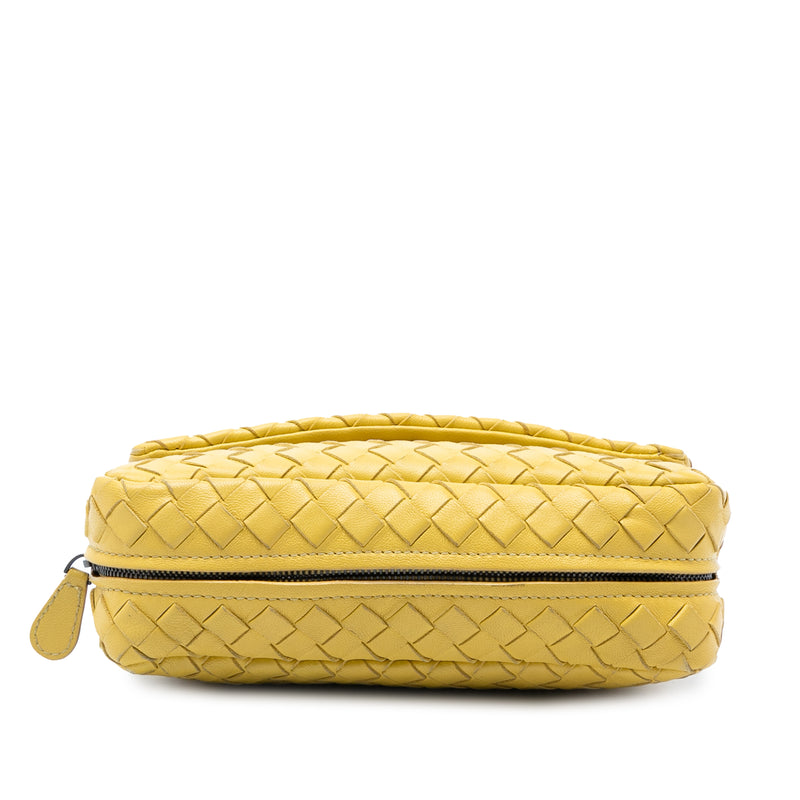 Mini Nappa Intrecciato Expandable Chain Flap Crossbody - Image 3