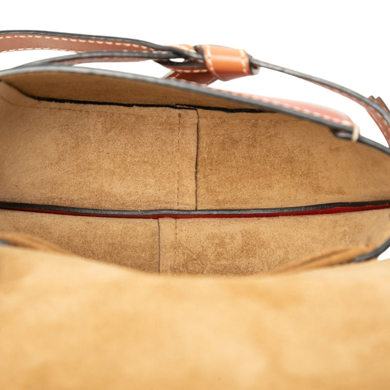 Mini Tricolor Leather Gate Crossbody - Image 4