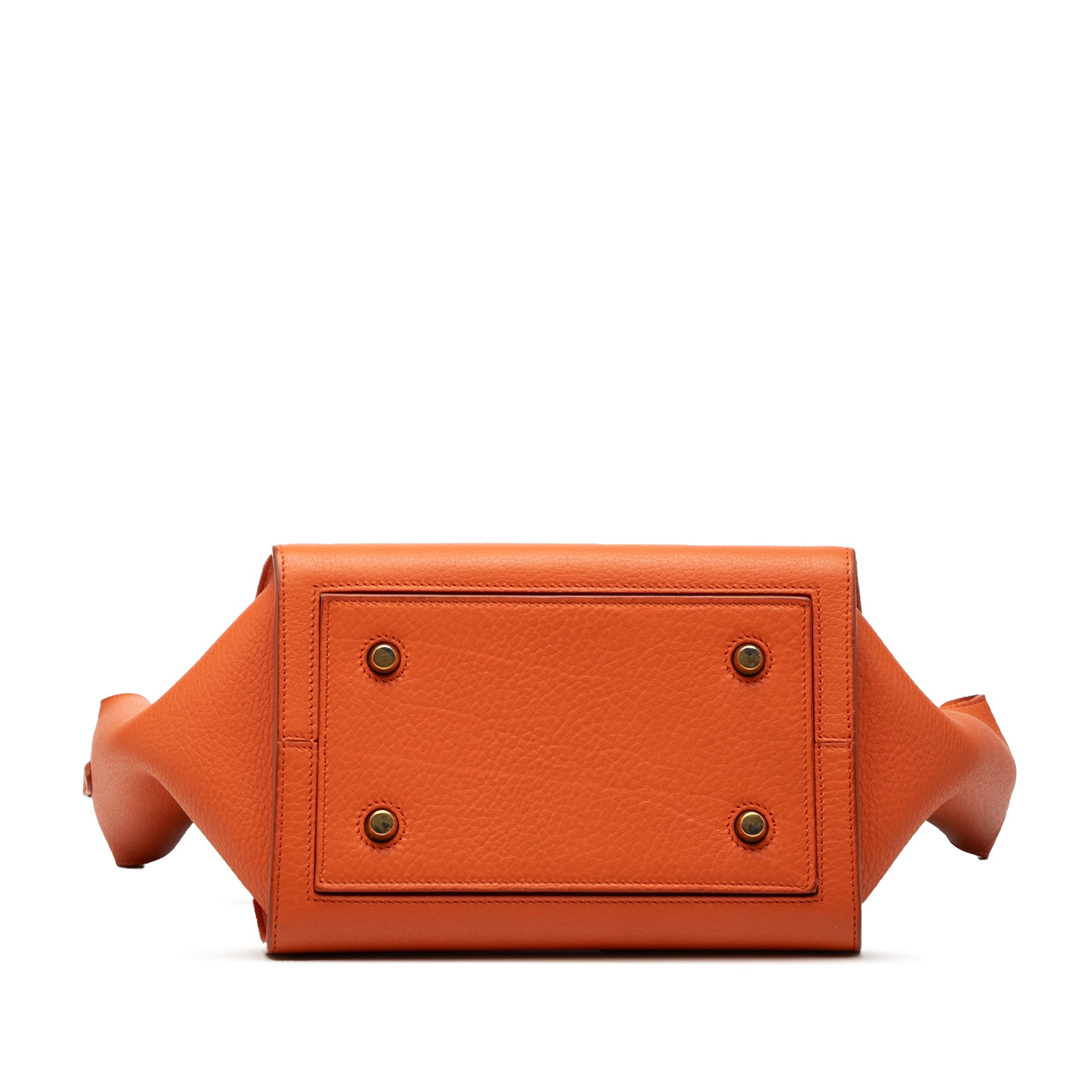 Small Grained Calfskin Tie Knot Handbag - Image 3