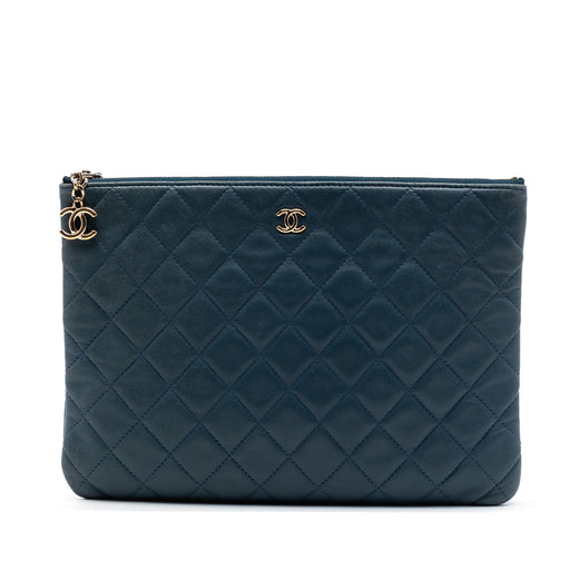 Medium Quilted Lambskin Cuba La Habana O Case Clutch - Image 1