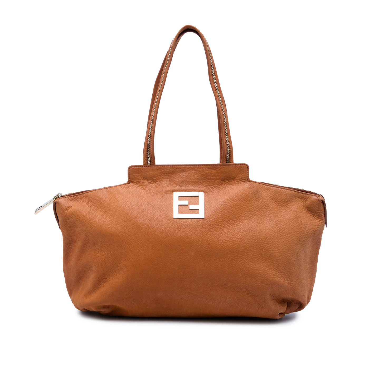 Medium FF Nubuck Chains Tote - Image 1