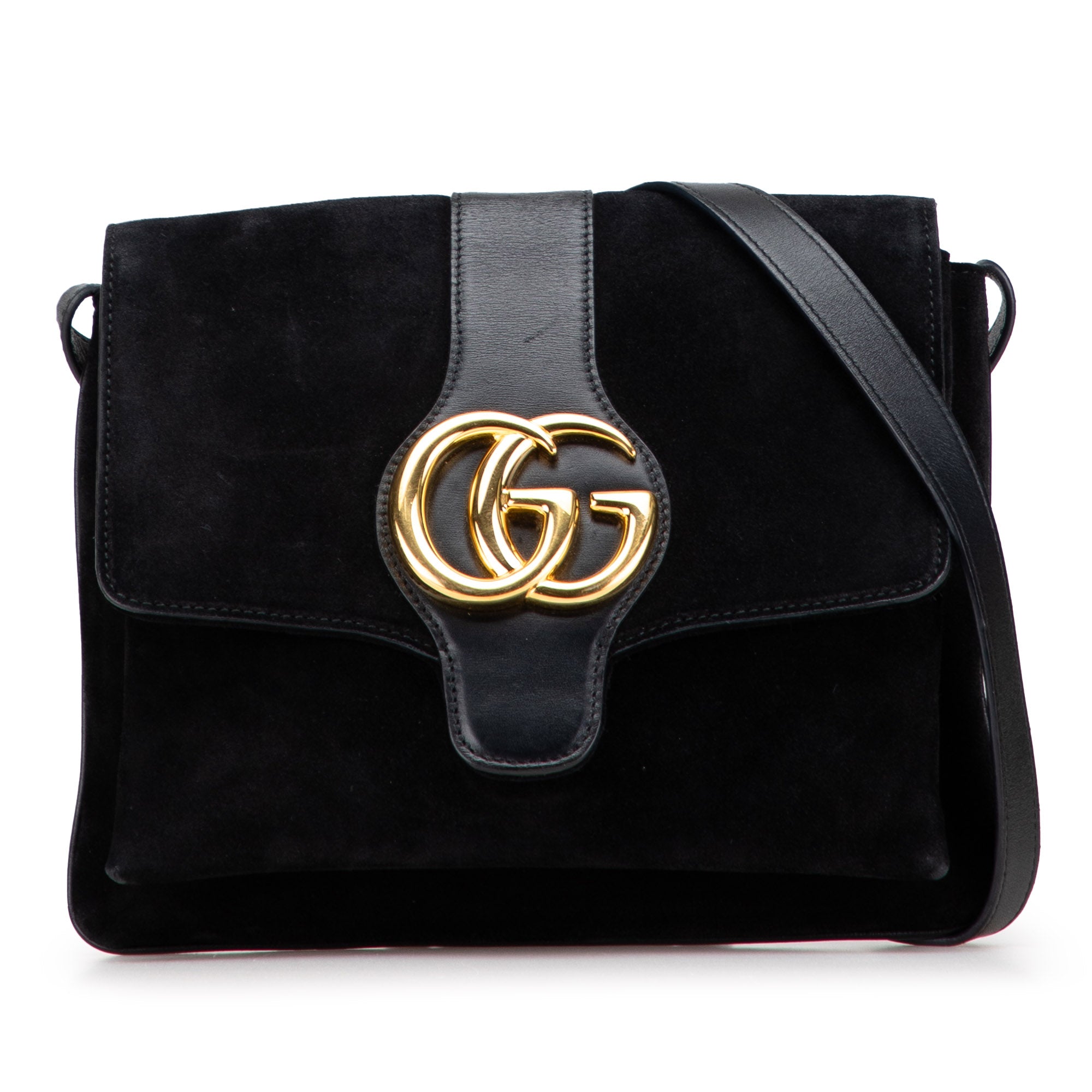 Medium Suede Arli Crossbody - Image 1