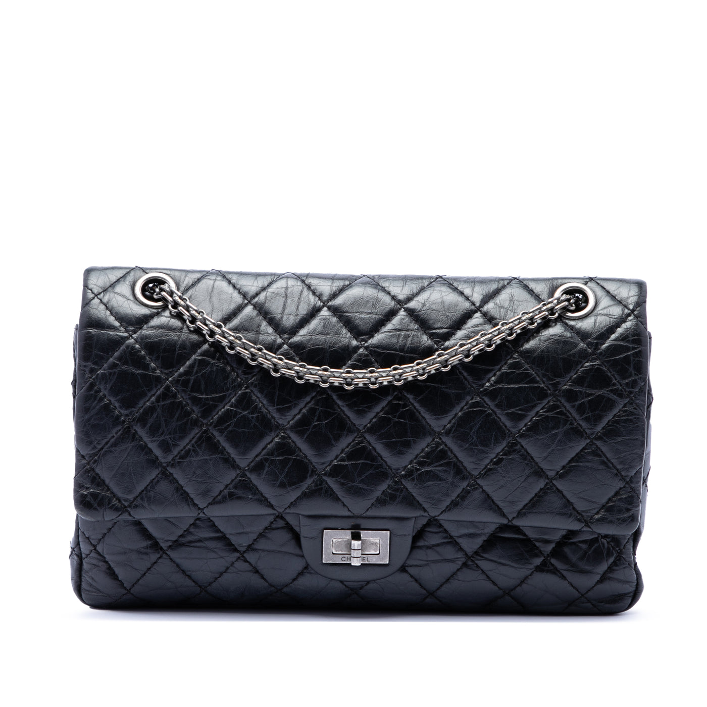Quilted Aged Calfskin Reissue 2.55 Double Flap 226 - Image 1