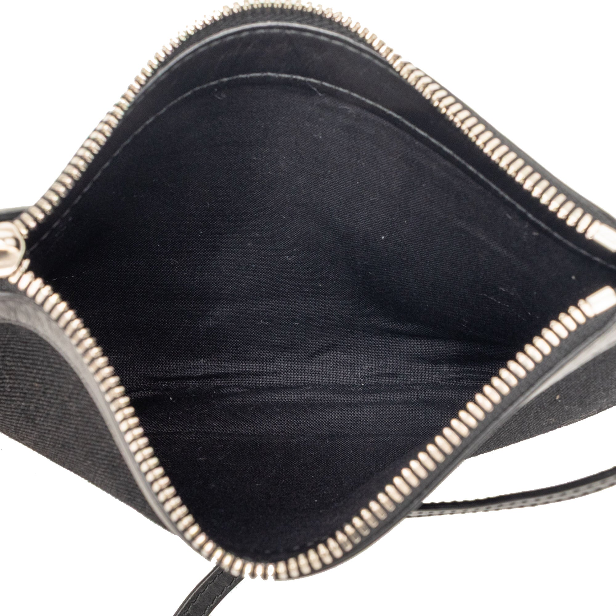 Canvas Navy Cabas Pouch - Image 4