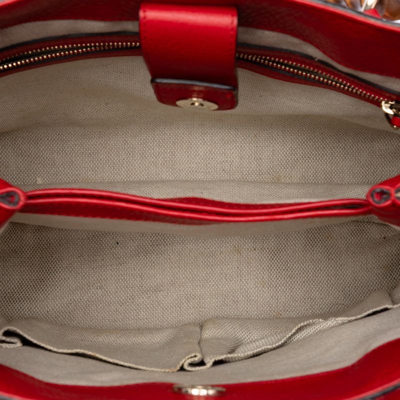 GG Canvas Bamboo Diana Top Handle Tote - Image 4