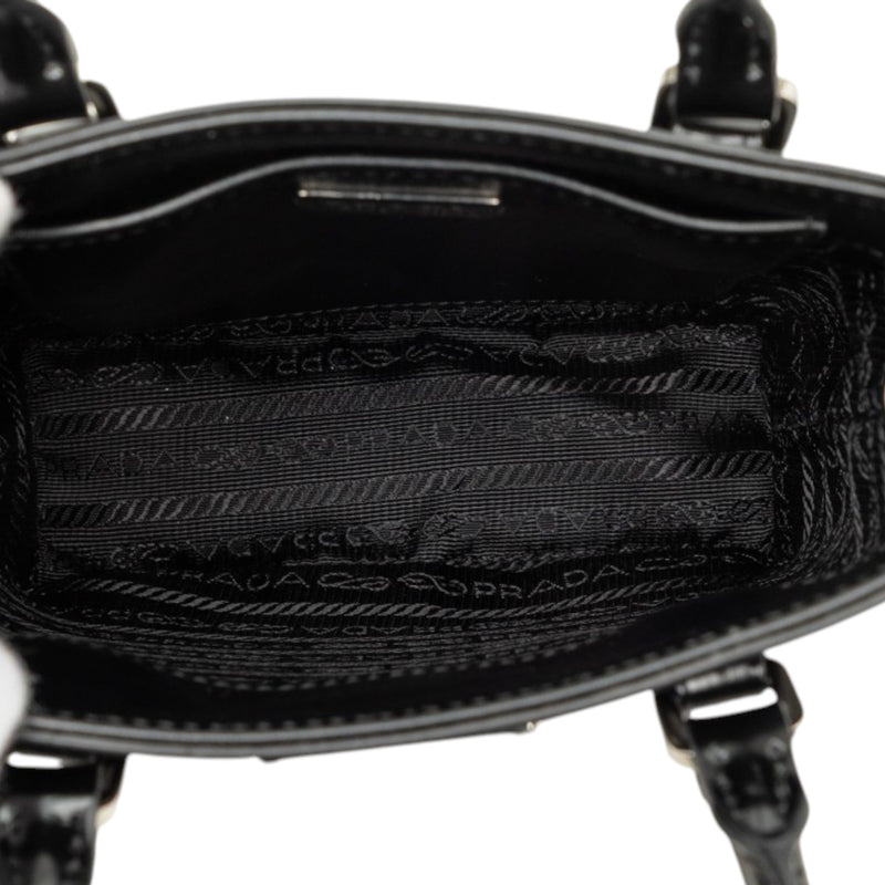 Small Spazzolato Leather Satchel - Image 4