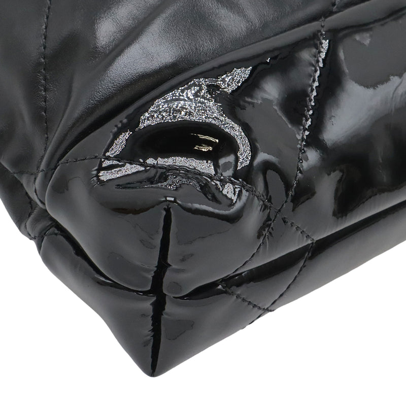 Mini Shiny Calfskin and Patent 22 Handbag - Image 4