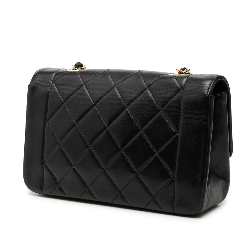 Small Lambskin Diana Flap - Image 2