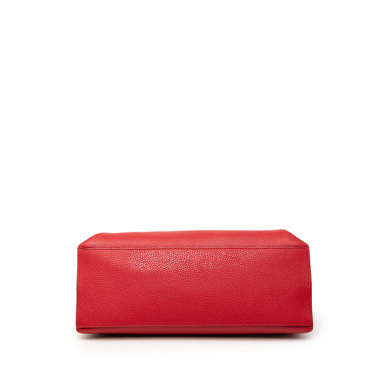 Medium Calfskin Bamboo Daily Satchel - Image 3
