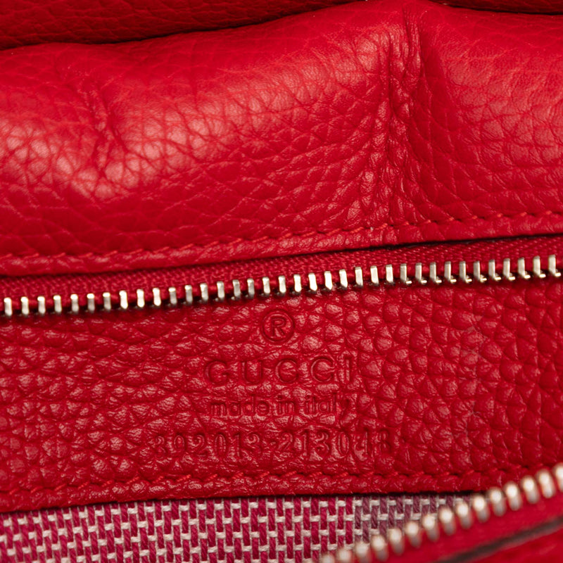 Medium Calfskin Bamboo Daily Satchel - Image 5