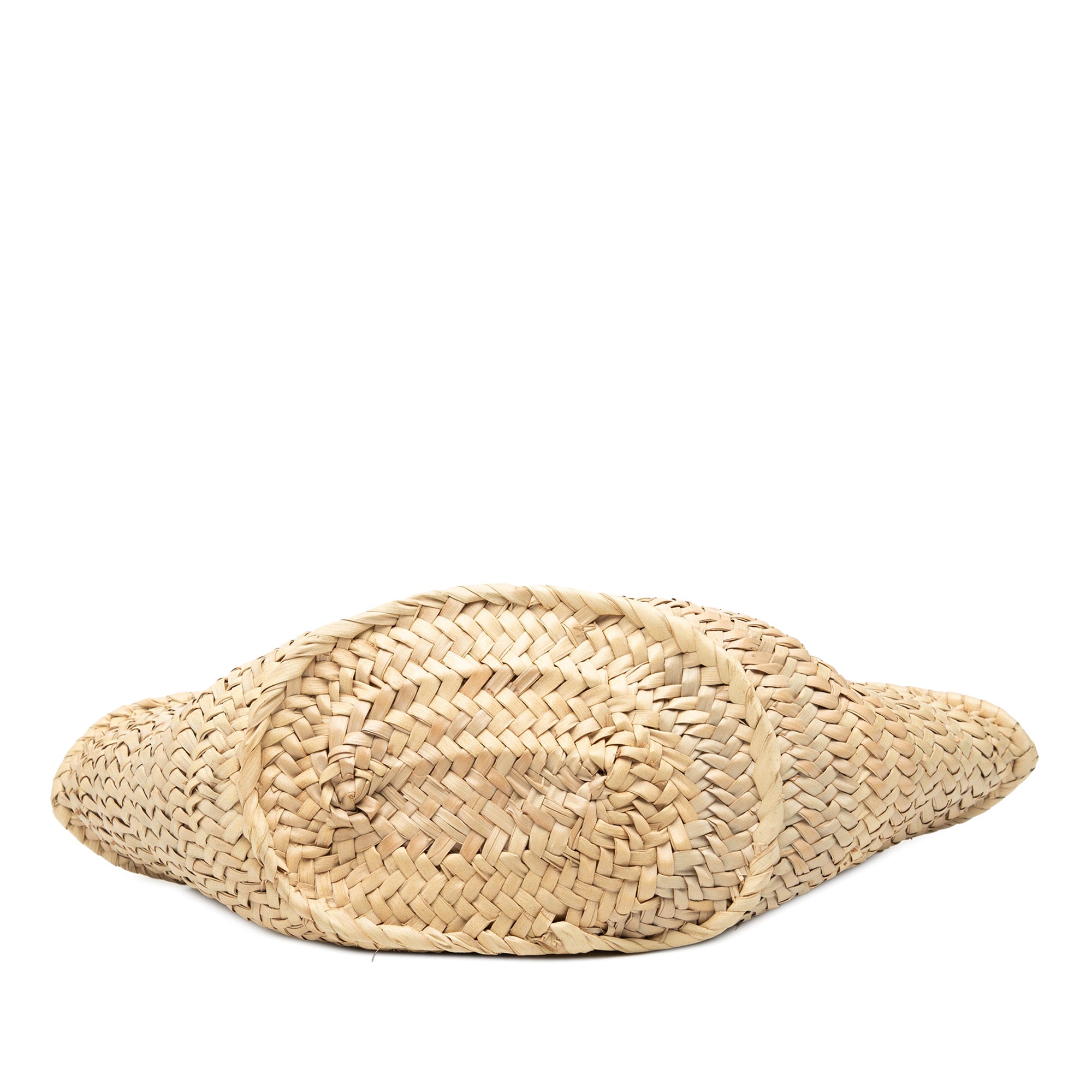 Paulas Ibiza Smiley Small Raffia Basket Tote - Image 3