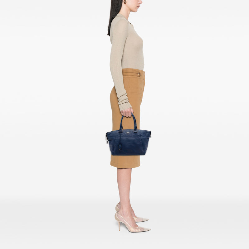 Vitello Daino Double Handle Satchel - Image 6