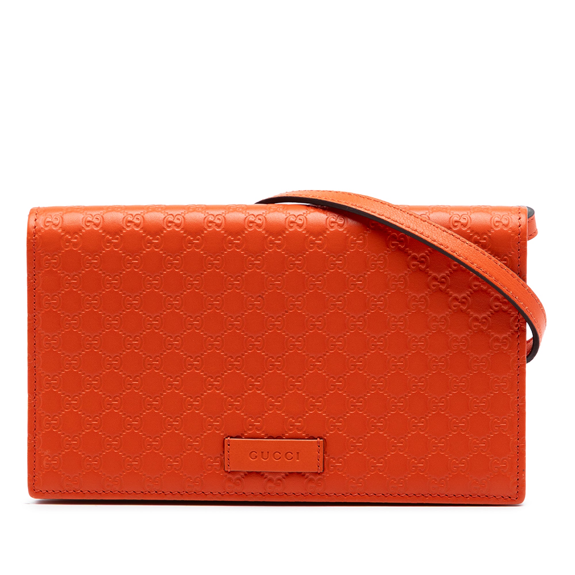 Microguccissima Wallet on Strap - Image 1