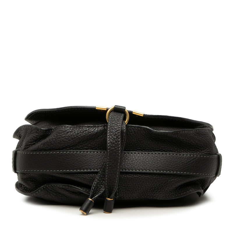 Medium Grained Calfskin Marcie Saddle Crossbody - Image 3