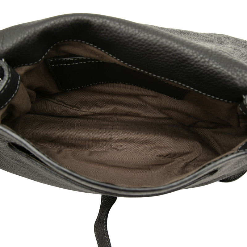 Medium Grained Calfskin Marcie Saddle Crossbody - Image 4
