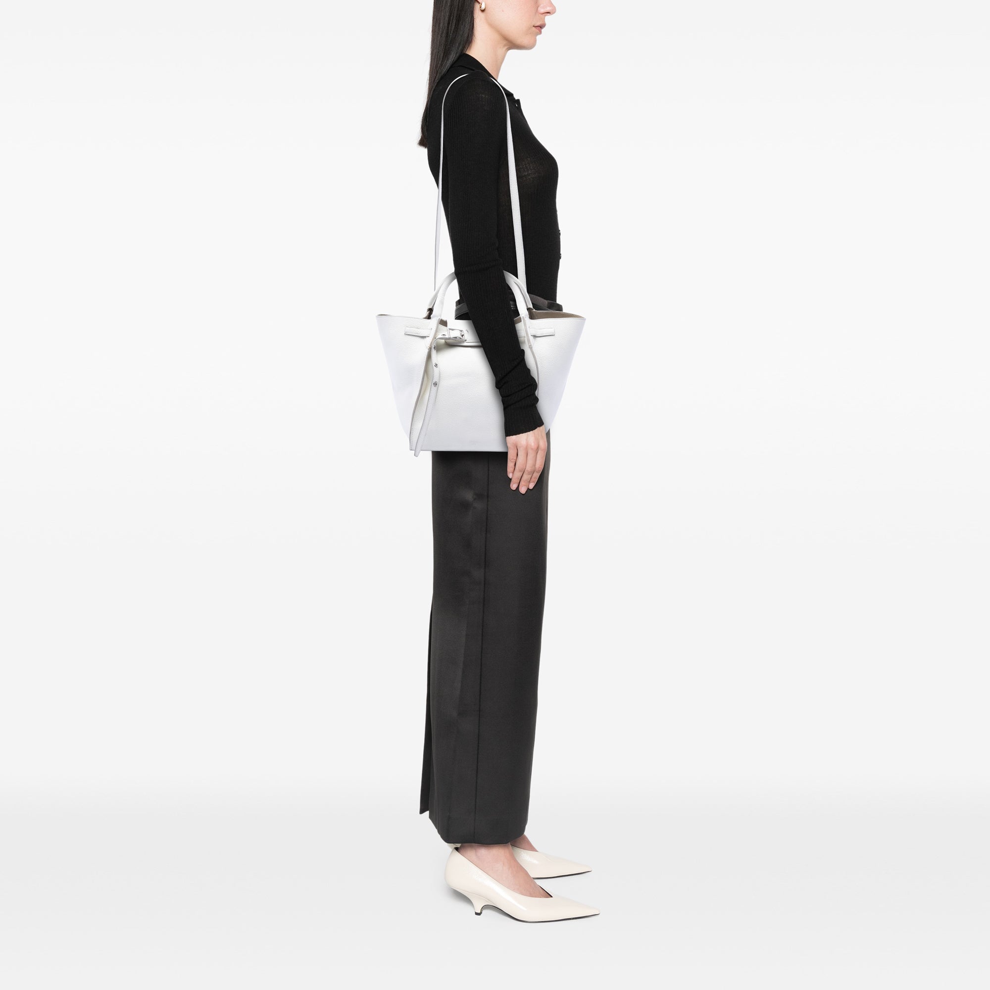 Small Supple Grained Calfskin Big Bag - Image 6