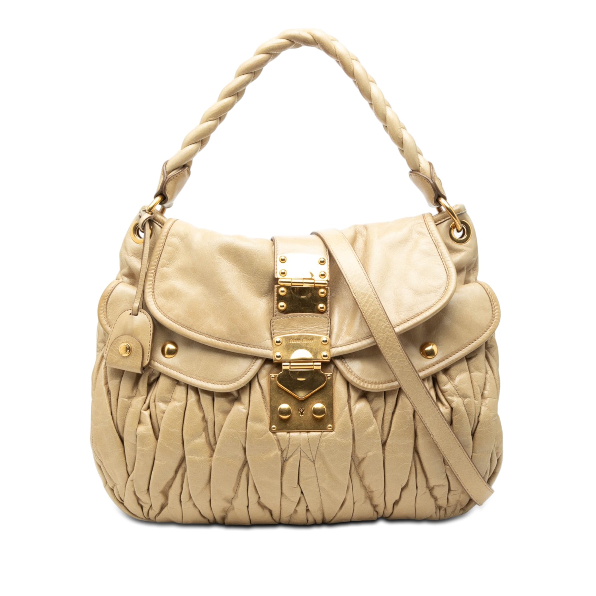 Matelasse Nappa Coffer Satchel - Image 1