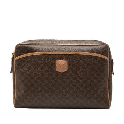 Macadam Coated Canvas Clutch - Image 1