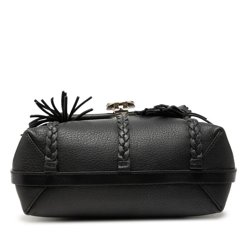 Small Grained Calfskin Penelope Soft Satchel - Image 3