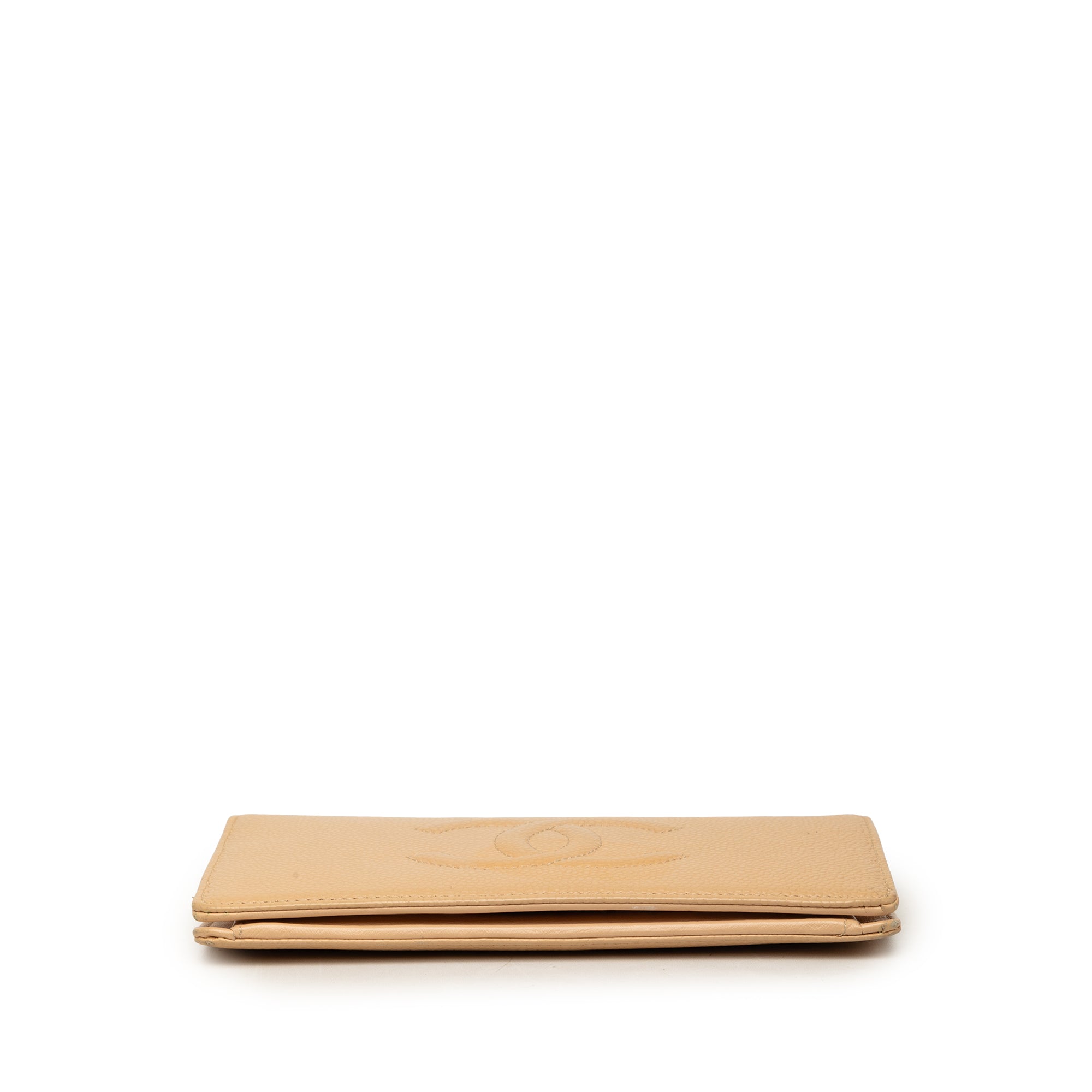 CC Caviar Bifold Long Wallet - Image 3