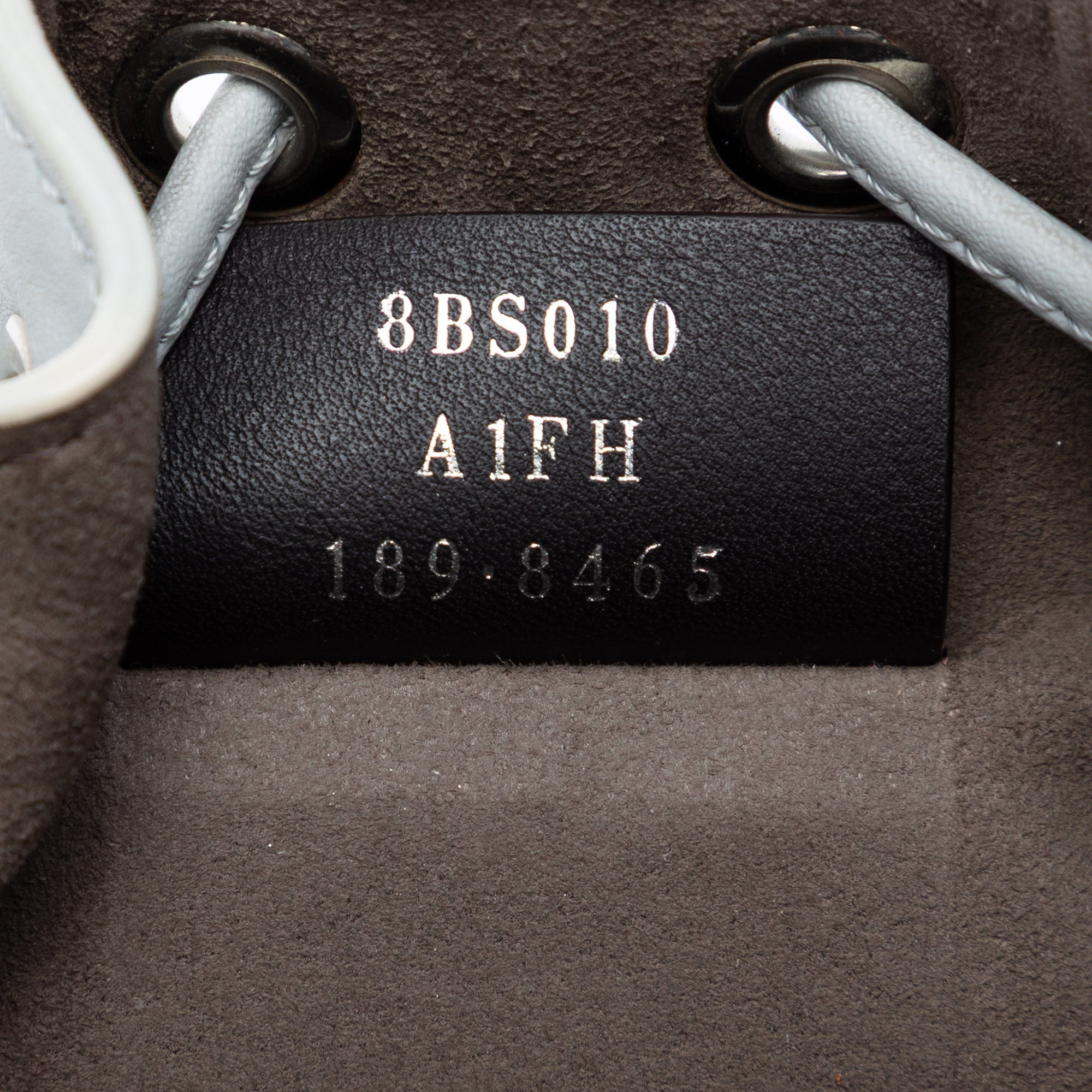 Mini Leather Pearl Mon Tresor Bucket Bag - Image 6
