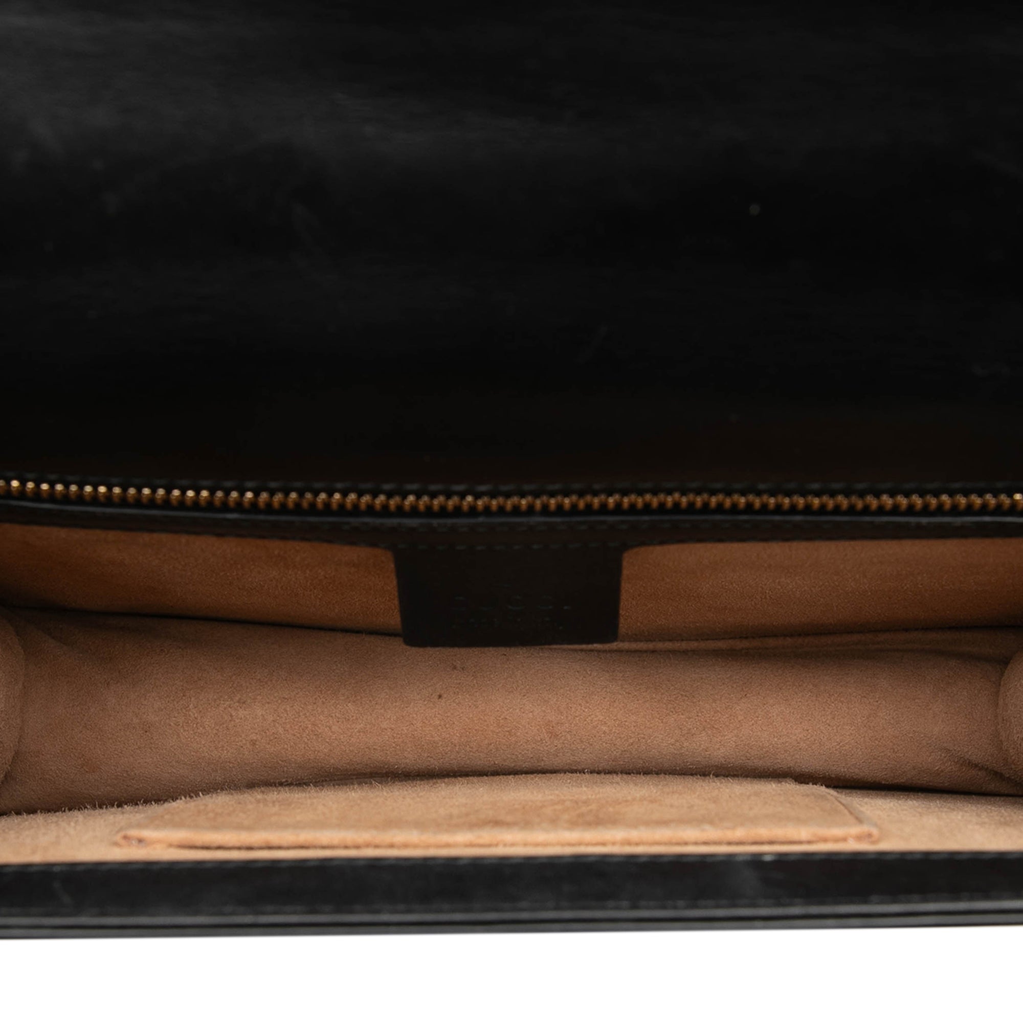 Small Leather Sylvie Web Satchel - Image 4